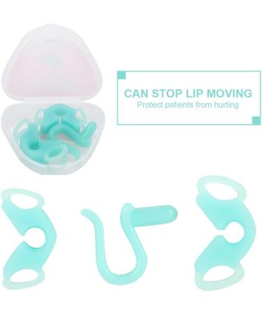 3-Piece Orthodontic Bite Blocks Set | Soft Silicone Tooth Openers & Cheek Holders | Dental Care Tools with Storage Box - Buy Online on GoSupps.com