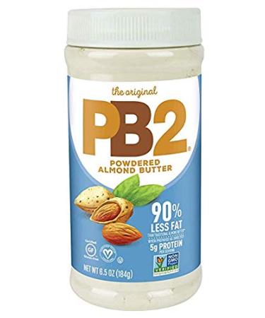 PB2 Powdered Almond Butter, 6.5oz Low-Fat Vegan Almond Powder, Low Carb Nut Butter, Non-GMO, Gluten Free, & Kosher