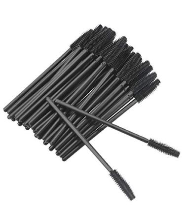 G2PLUS 100 Pcs Silicone Eyelash Brush - Disposable Mascara Wands for Eye Makeup - Buy Black Makeup Tools Online - Buy Online on GoSupps.com