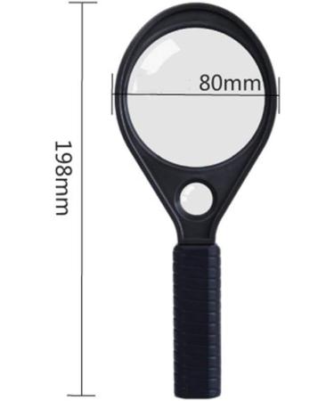 HD Magnifier/Magnifier Handheld 2.5X Magnifier / 5X Boring Pupil Made in China - Buy Online on GoSupps.com