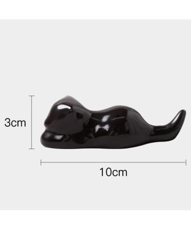 Ciieeo 4 Pcs Rabbit Pillow Ceramics Tableware Rest Ceramic Chopsticks Rack Chopstick Rest Non-Slip Animal 10x5x3cmx2pcs - Buy Online on GoSupps.com
