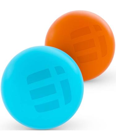 Lacrosse Ball Massage Ball Therapy - Physical Therapy Trigger Point Ball & Myofascial Release, Foot Massage Ball Roller, Muscle Knots, Yoga, Deep Tissue Tension, Back (Set of 2 Rubber Massage Balls) - Buy Online on GoSupps.com