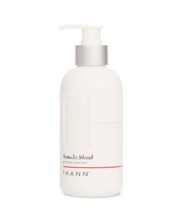 THANN Aromatic Wood Rice Extract Body Milk - Deeply Moisturizing Body Lotion for Men and Women Non-Greasy Body Moisturizer Paraben-Free 320 ml