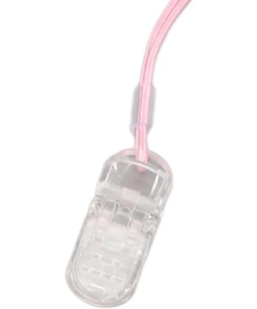 Multifunctional Pink Hearing Aid Clip Lanyard | Prevent Loss & Travel Friendly (Binaural) - Buy Online on GoSupps.com