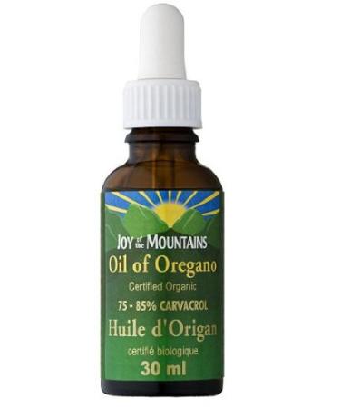 Oregano Oil CERTIFIED ORGANIC- Joy of the Mountain - 75% Carvacrol (30mL) Brand: Joy of the Mountain