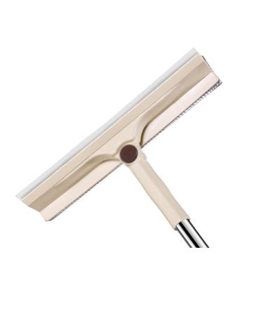 Double-Sided Wiper Telescopic Rod Wipe Glass Household Artifact Brush Double-Sided Wiper Tool to Wash The Window