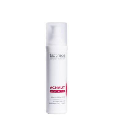 Biotrade Acnaut Hydro Active Cream Anti Blemishes Deep Moisturising After Aggressive Treatments Hydrates Dry Prone Skin 60ml.