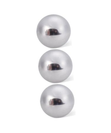 Fomiyes 3 pieces couple of gymnastics ball gymnastics balls packaged baoding balls hand surface massager handballs Hand trainer ball forearm gripping fitness amplifier health care