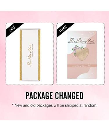 SixStar Hair Tape-In Extensions 40cm | 50g 16 Inch Balayage Ash Brown to Ash Blond | Real Hair for Women - Buy Online on GoSupps.com