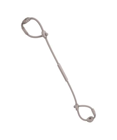 Light Gray Toy Holder for Strollers | Adjustable Silicone Belt Food Catcher Pacifier Clip & Cup Holder for Kids - Buy Online on GoSupps.com