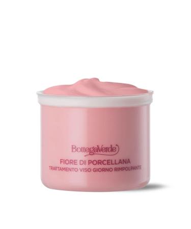 Bottega Verde Bottega Verde - Porcelain Flower - Perfecting System - Refill Day Facial Treatment - Anti-Fragility Plumping - with pink pigments (50 ml) - for normal or dry skin