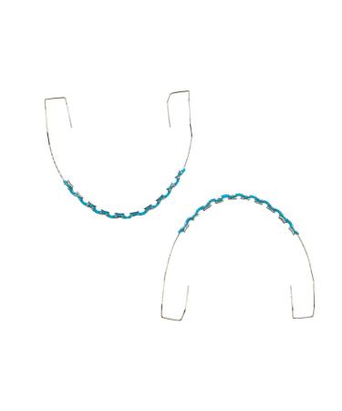 1 Pack Temporary fake braces clip on brackets for adults teeth props for dental students Tooth Decoration Orthodontist Explain Props with Metal Wires Metal Bracket Halloween Tooth Decorations (blue) - Buy Online on GoSupps.com