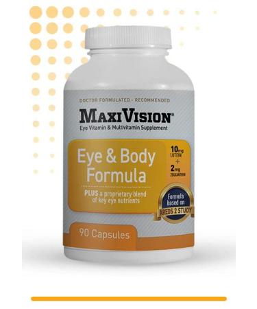 Lunovus MaxiVision Eye & Body Formula 90 Capsules
