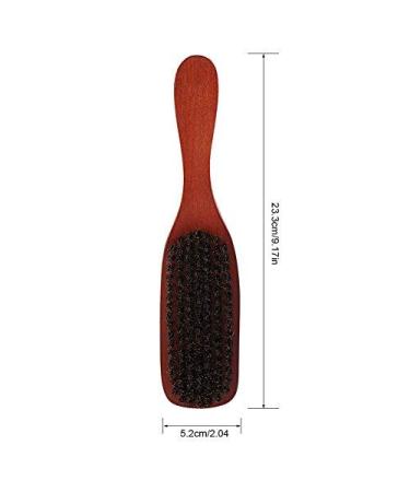 Semme Wild Boar Bristle Brush - Professional Shave Beard & Mustache Cleaning Brush for Salon & Home Use - Buy Online on GoSupps.com