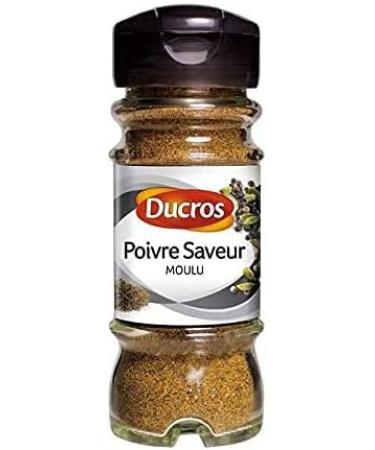 DUCROS - Poivre Saveur Moulu 40G - Lot De 2 - meilleure offre - Buy Online on GoSupps.com