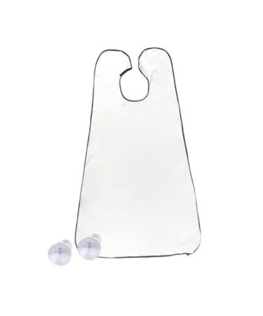 Bart L tzchen not -Stick -Rasier -Labbe Bart Haarf nger apron with 2 suction cups Care Cape Bart Catcher Shable Accessories for men