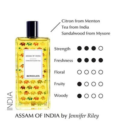 Collection Grands Crus Assam Of India Eau de Cologne 100ml - Buy Online on GoSupps.com