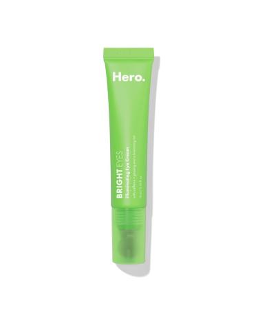 Hero Cosmetics Bright Eyes Illuminating Eye Cream - Reduces the Look of Dark Circles With Multiple Applications - Featuring a Stainless Steel Tip for a Cooling Effect (0.5 fl oz)