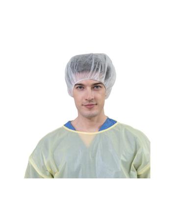 ZMDREAM Box of 300 White Disposable Hair Nets for Food Service, Lab, Beauty - Bouffant Caps - Buy Online on GoSupps.com