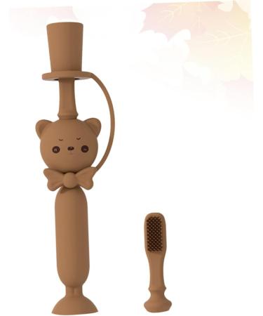 Oatipho Silicone Bristle Toothbrush for Kids | Baby Oral Care & Training | Soft Cartoon Design - Buy Online on GoSupps.com