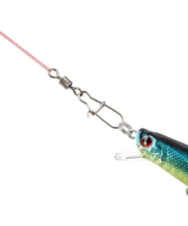 DCQQ 100 Pieces Stainless Steel Fishing Swivel - Ball Bearing Vertebrae Fishing Accessories for Freshwater | Quick Connect Angelkader (6#) - Buy Online on GoSupps.com