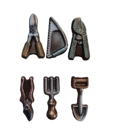 Miniature Chocolate Garden Tools (Milk Chocolate)