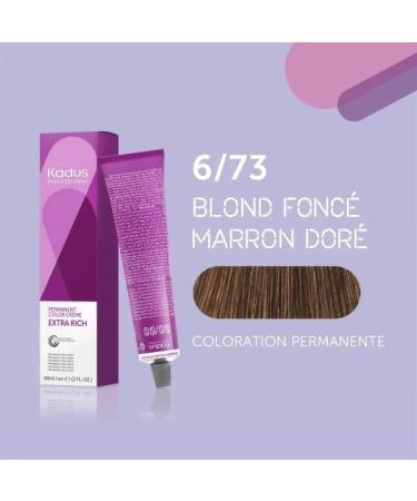 Kadus Permanent Hair Colour 60ml - 6/73 - Buy Online on GoSupps.com