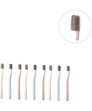 TOVINANNA 9-Piece Nylon Toothbrush Set | Hard Hair Toothbrushes for Optimal Oral Care | International Shipping Available - Buy Online on GoSupps.com