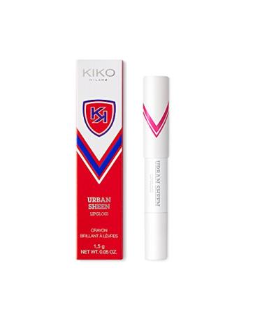 Kiko Miano Urban Sheen Lipgloss No. 04 Chic Geranium - 1.5g Wet Effect for Radiantly Beautiful Lips - International Shipping Available - Buy Online on GoSupps.com