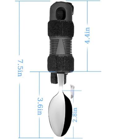ZQFIDFYR Adaptive Utensils Universal Cuff Utensil Adjustable Holder Strap for Holding Cutlery Fork Teaspoon Tablespoon Parkinsons Utensils for Tremors Arthritis Parkinsons Elderly Adults - Buy Online on GoSupps.com
