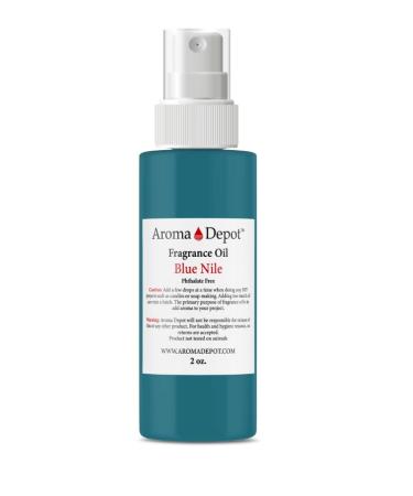 Aroma Depot 2 oz. Blue Nile Spray Perfume/Skin Body Fragrance Oil. Our Interpretation Pure-Uncut. Add a Few drops to your Aromatherapy Diffuser.