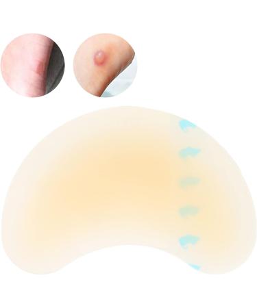 Hydrocolloid Gel Blister Bandages - Corn Stickers for Foot Care | Blister Prevention Pads - 42x62mm Half Moon Shape - Buy Online on GoSupps.com