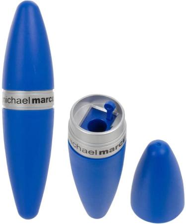 Michael Marcus 3-in-1 Cosmetic Makeup Pencil Sharpener - Travel Friendly & Easy to Clean - Blue - Buy Online on GoSupps.com