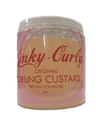 Kinky Curly Original Curling Custard Natural Styling Gel 8oz - 236ml