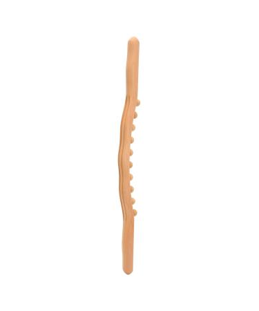 Wood-GUA-SHA massage tools for back belly shoulder wood-scraping stick wave handle massage roll rod hand-polished GUA-SHA massage tab