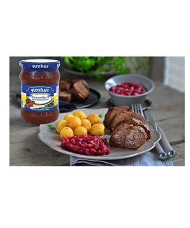 KRAKUS Grated Beets with Horseradish 18.34 fl oz (550 ml) - Authentic Polish Cwikla z Chrzanem - Buy Online on GoSupps.com