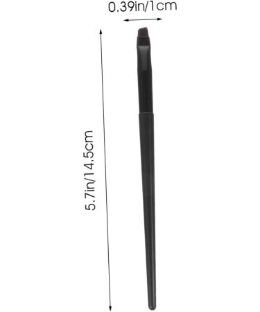 HAPINARY 3pcs Eyeliner Brush Eyebrow Brush Female Dual-use Brush Practical Eyeliner Brush Black Aluminum Tube - Buy Online on GoSupps.com