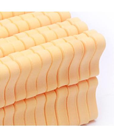 100 Pieces Yellow Toe Separator - Soft Pedicure Nail Art Spacer & Divider Tool for Manicure & Gel Painting Accessories - Buy Online on GoSupps.com