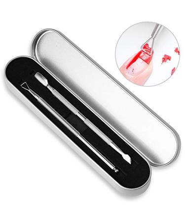 Upgraded Steam Nail Polish Remover Machine with Stainless Steel Cuticle Pusher - White - Buy Online on GoSupps.com