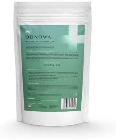 TOTES Sea Salt MG12 Odnowa 1kg - Premium Natural Bath Salt for Relaxation & Wellness - International Shipping Available - Buy Online on GoSupps.com