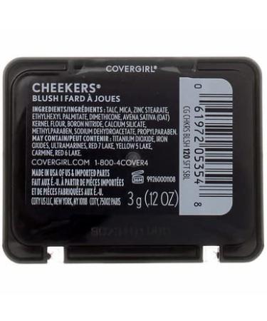 CoverGirl Cheekers Blush Soft Sable 120 - Natural Flush for a Radiant Glow - Buy Online on GoSupps.com