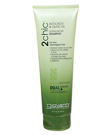 Giovanni 2 Chic Avocado and Olive Oil Ultra-Moist Shampoo 8.5 Fluid Ounce