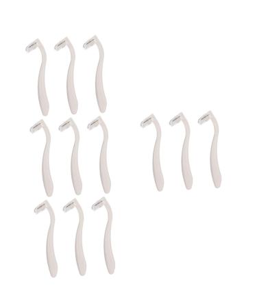 FOMIYES 12 STK SPAREAGARY BOOK HAIR SCHREIMER FOR WOMES BEARASER OF THE Women Bikini trimmer Women Razor Blade White Body Miss Miss-Free Steel Weißx4Stk 8.7x2cmx4Pcs