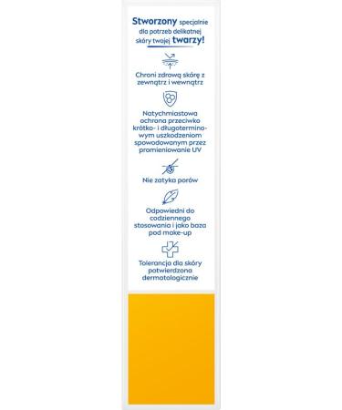 Nivea Sun Face Cream Sensitive SPF 50 - High Protection for Sensitive Skin | 50ml - Best International Shipping - Buy Online on GoSupps.com