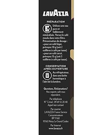  G n rique Lavazza - Classic Italian Espresso Coffee 500 g - 100% Arabica - Rich and Intense Aroma - 500 g - Pack of 3 - Buy Online on GoSupps.com
