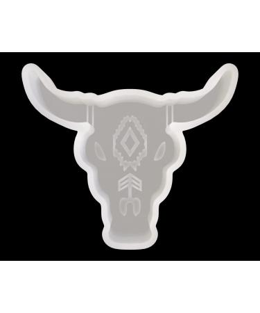 Steer Bull Skull Silicone Car Freshie Mold - Oven Safe Shiny Mold for Aroma Beads & Resin - Buy Online on GoSupps.com
