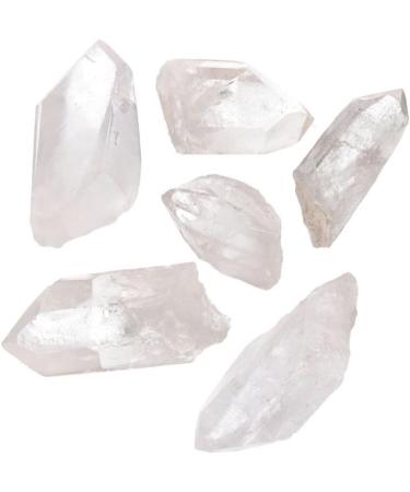 White Quartz Point - Raw Master Glass Natural Stone (100g to 150g) | Shop Premium Minerals - Buy Online on GoSupps.com