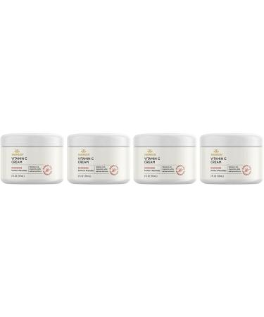 Swanson Vitamin C Cream 2 fl Ounce (59 ml) Cream (4 Pack)