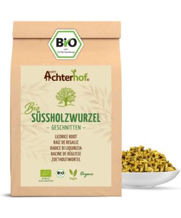 Guot root tea organic (500g) |Coat roar |Suckwood root dried cut contains liquorice |from the Achterhof 500 g (1 Pack)