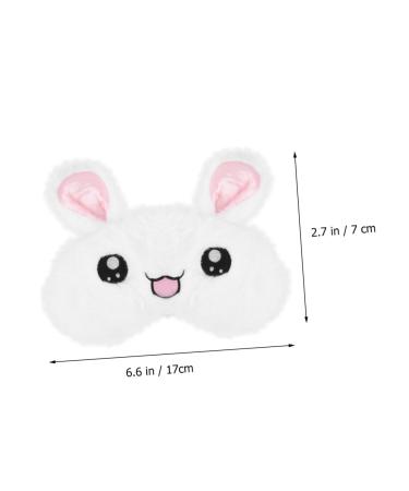 FRCOLOR White Eye Mask - Rabbit Design 1 Count | International Shipping Available - Buy Online on GoSupps.com